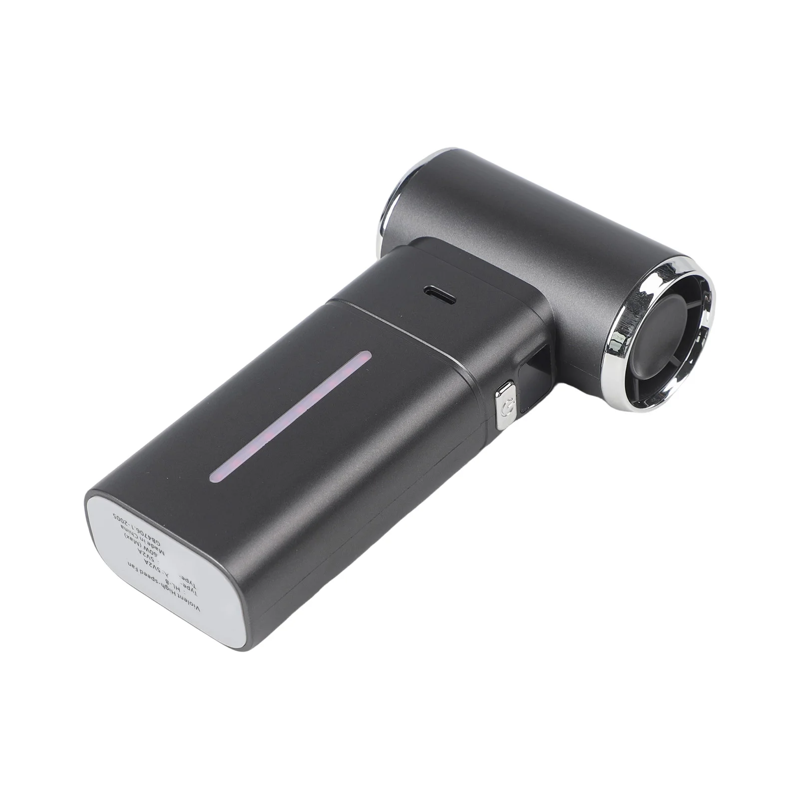 

For Barbecue Preparation Black Adjustable Air Blower Wear-Resistant Material 6000mAh Battery Deep Cleaning Airflow