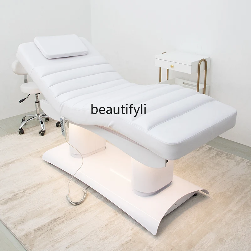 

Electric beauty bed, high-end massage bed for beauty salons, lifting latex bed