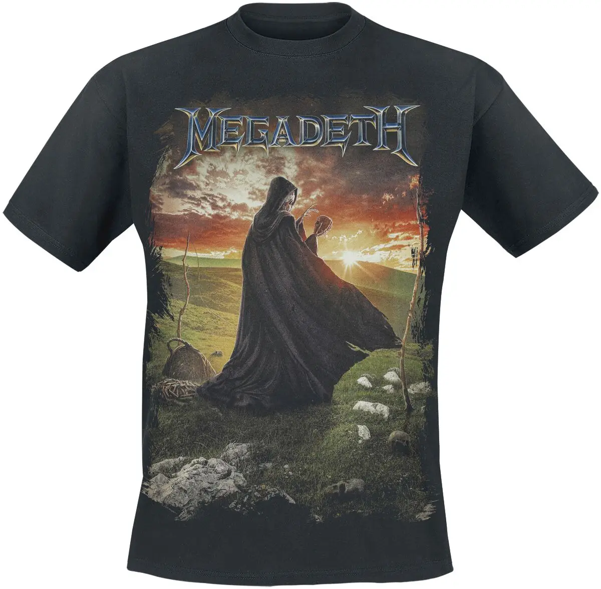 Youthanasia Original Cover Megadeth Band T-shirt Cotton Graphic Tee Men Women Summer Streetwear