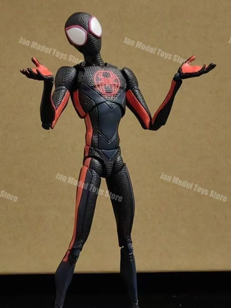 متوفر في المخزون ألعاب Ct سبايدرمان مايلز موراليس Shf جوين عبر الآية العنكبوتية الرجل العنكبوت أنيمي عمل الشكل تمثال الهدايا اللعب