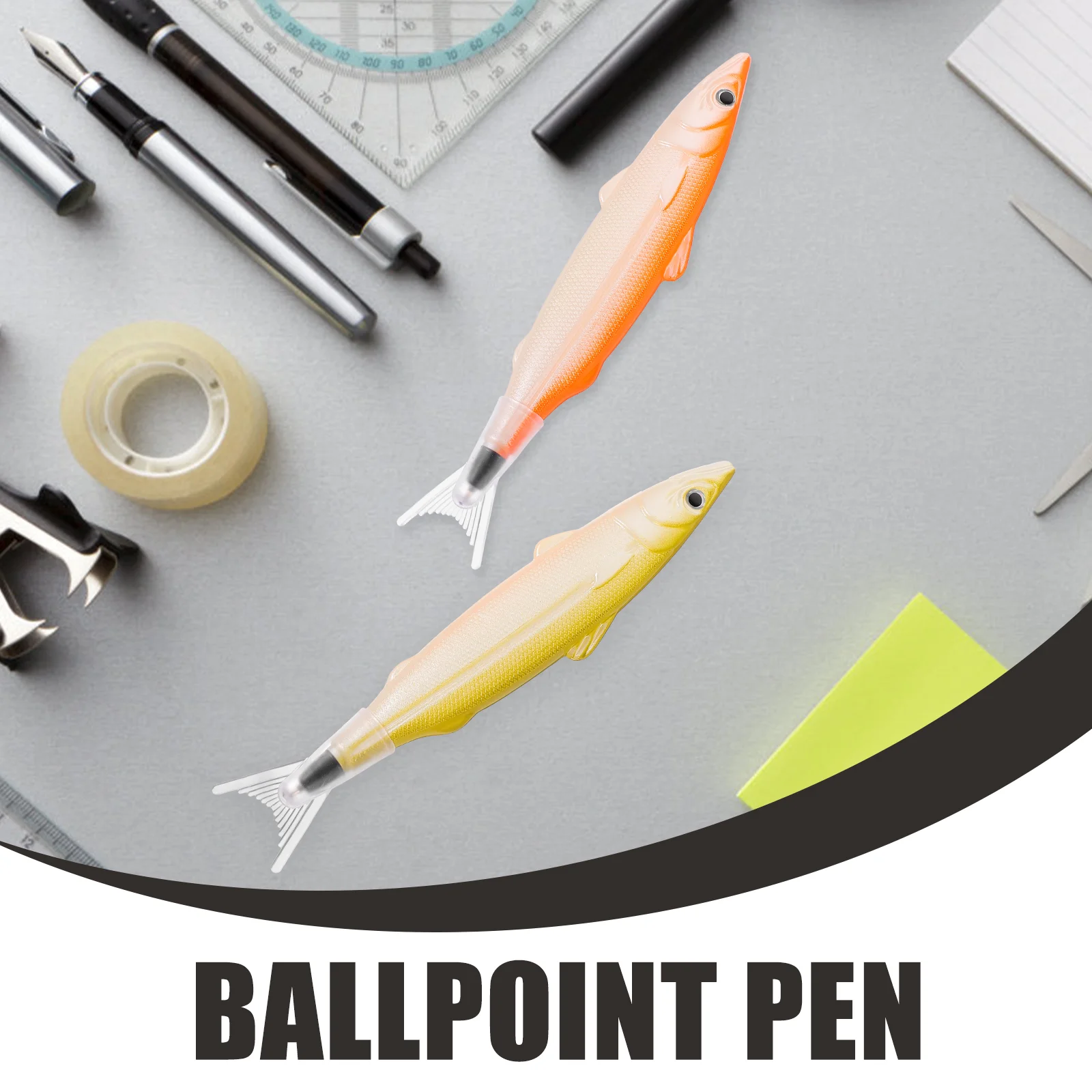 Creative Ballpoint Pen Nice Pens Cute Writing Advertise Award Fish Shape Fishing Party Decorations Advertising