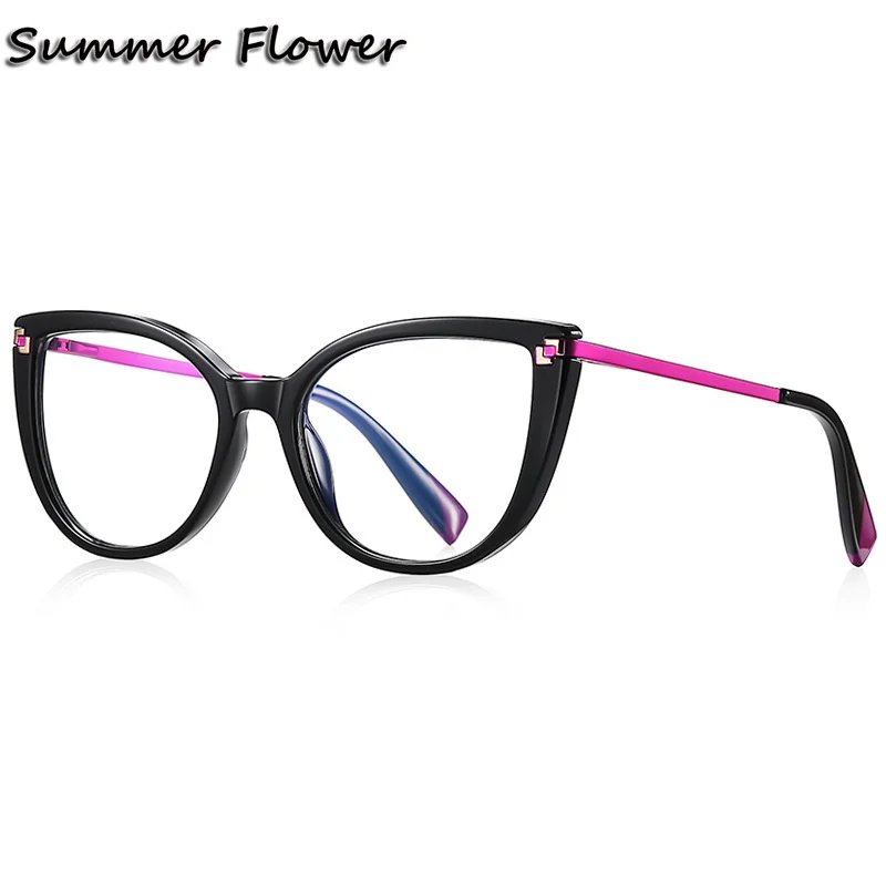 

Женские очки «кошачий глаз» TR90, модная стильная оправа, защита от УФ-излучения 400, подходят для индивидуальных рецептурных линз