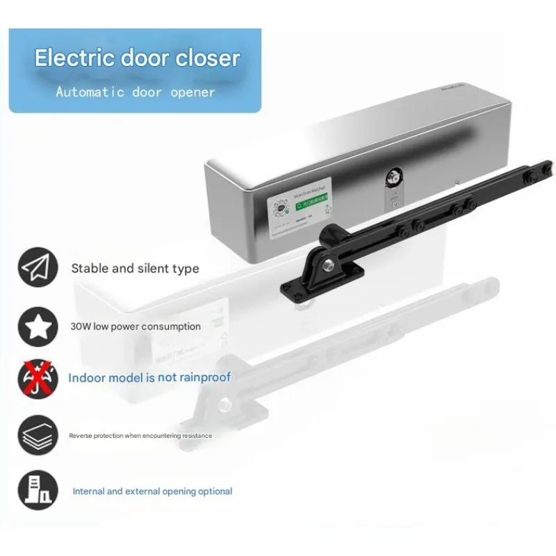 

Полный комплект автоматического электрического открывания дверей | Датчик активируемый доводчик распашной двери с двигателем