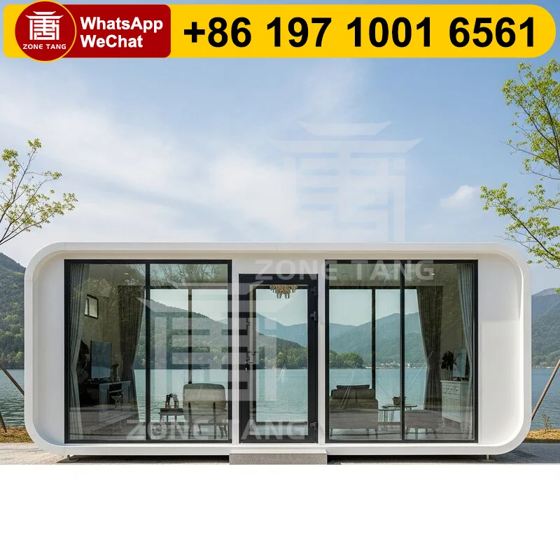 

Factory Custom High Quality Price Luxury Modern Eco-Friendliness Hot Insulation Sale Capsule House Selling Apple Houses Home
