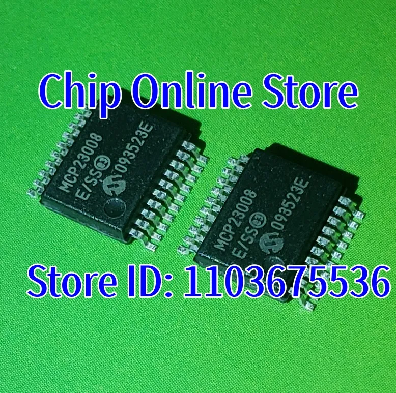 5~100pcs  MCP23008-E/SS  MCP23008T-E/SS  MCP23008  SSOP20  New Original  I/O Expander