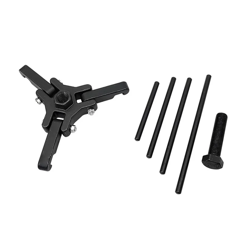 

Reliable Compact Heavy Duty 3 Jaw Flywheel Crankshaft Pulley Harmonic Balancer Puller Tool For Cars 3/8In Drives