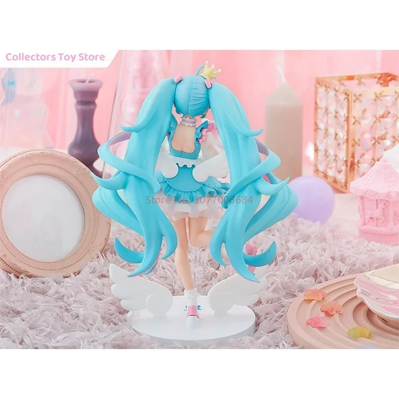 ใหม่ Furyu Tenitol Hatsune Miku Stylist Dream น่ารัก Princessanime Action Figures ของเล่นสําหรับชายหญิงเด็กของขวัญของขวัญแปลกใจ