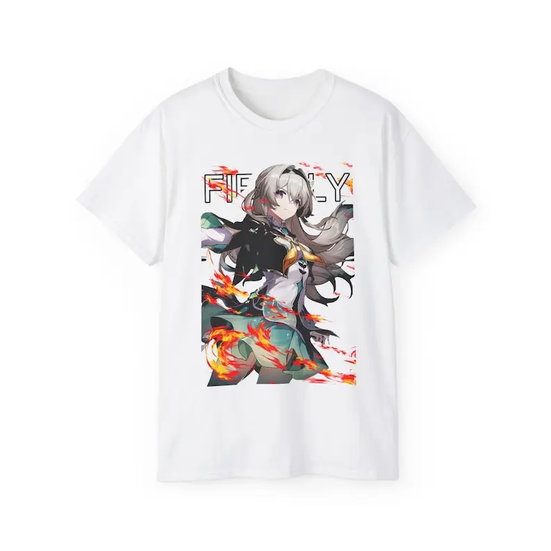 Firefly honkai star rail shirt V4 Firefly star rail Unisex Ultra Cotton Tee