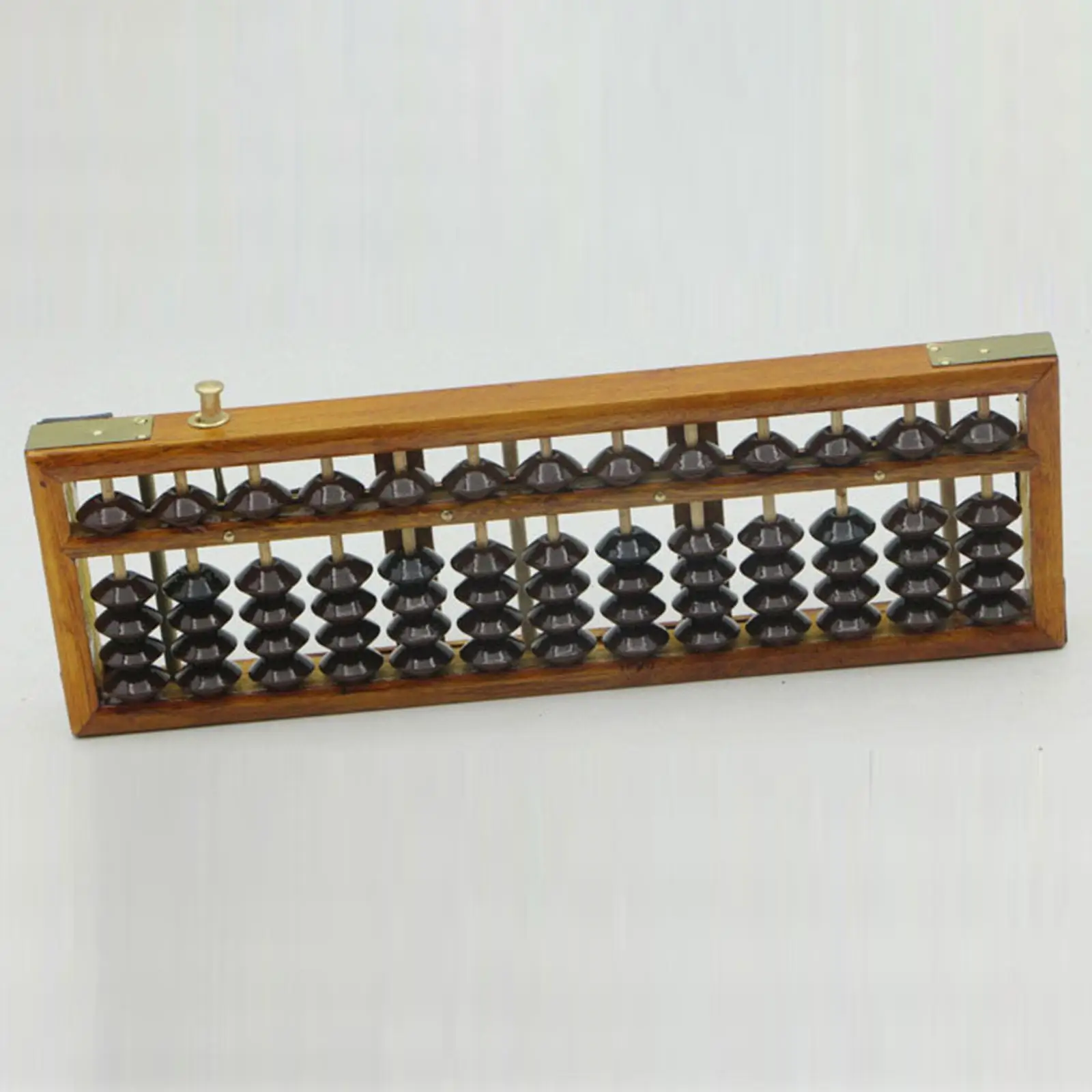 Wooden Abaco for Children 13 Digits Counting Calculator Math Learning Montessori Educational Beads Tool view 6