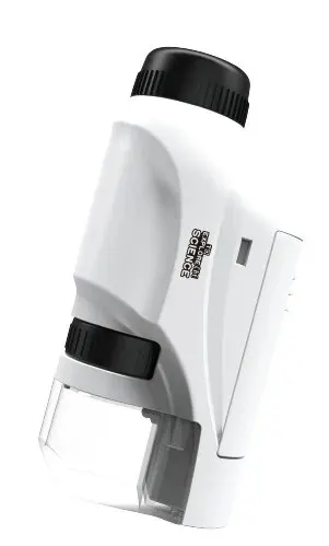 Mikroskop 60-120x Labor-Handmikroskop, batteriebetriebenes Mikroskop mit LED-Licht, wissenschaftliches Mikroskop für Kinder