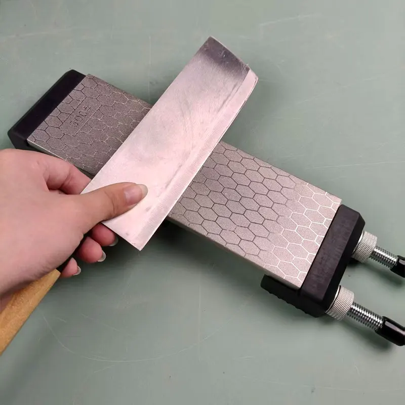 Whetstone Knife Sharpener Water Stone Plate Grinding Charcoal Stone Base Angle Guide Adjustable Whetstones Sink Bridge Holder