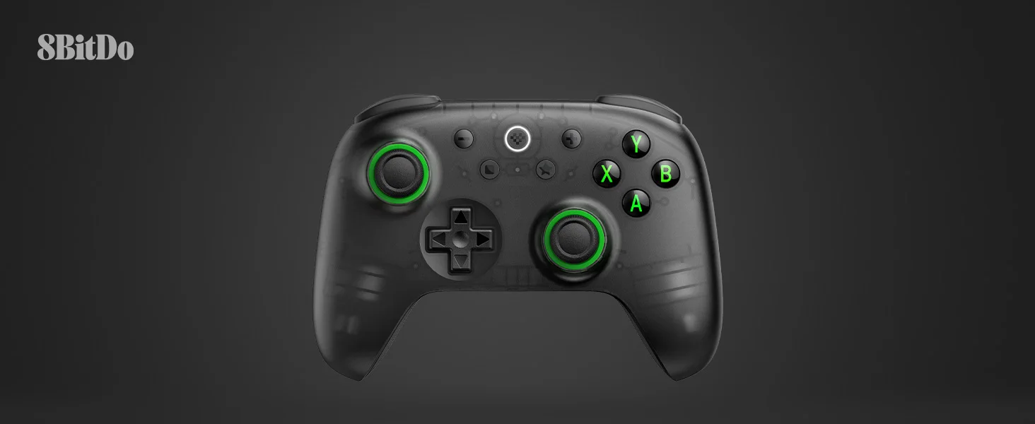 8BitDo Ultimate 2C Kabelloser 2,4G Gaming-Controller mit Hall-Effekt-Joystick für PC Steam Deck Raspberry Pi Android – Detail 1