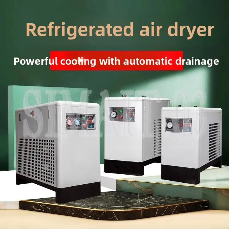 1.5m³/min Refrigerated Air Dryer & Precision Filter Set | Oil-Water Separator for Air Compressor System