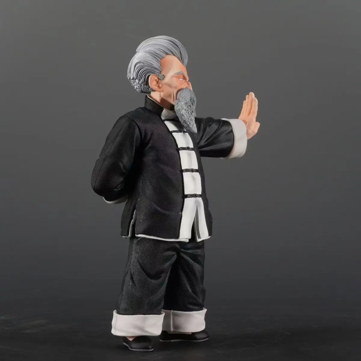 26Cm Hot Anime Dragon Ball Figure Jackie Chan As Master Roshi Standing Posture Kung Fu Master Pvc Action Figures Model Toy Gifts