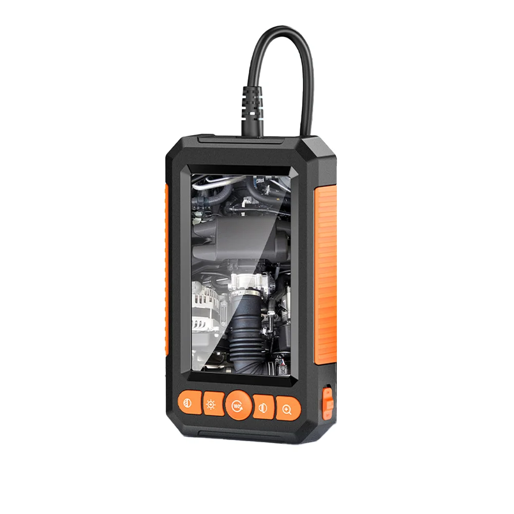 Dual Lens 1080P Borescope With LED Light IP67 Waterproof Camera For Car Sewer Pipeline Industrial Inspection Tool