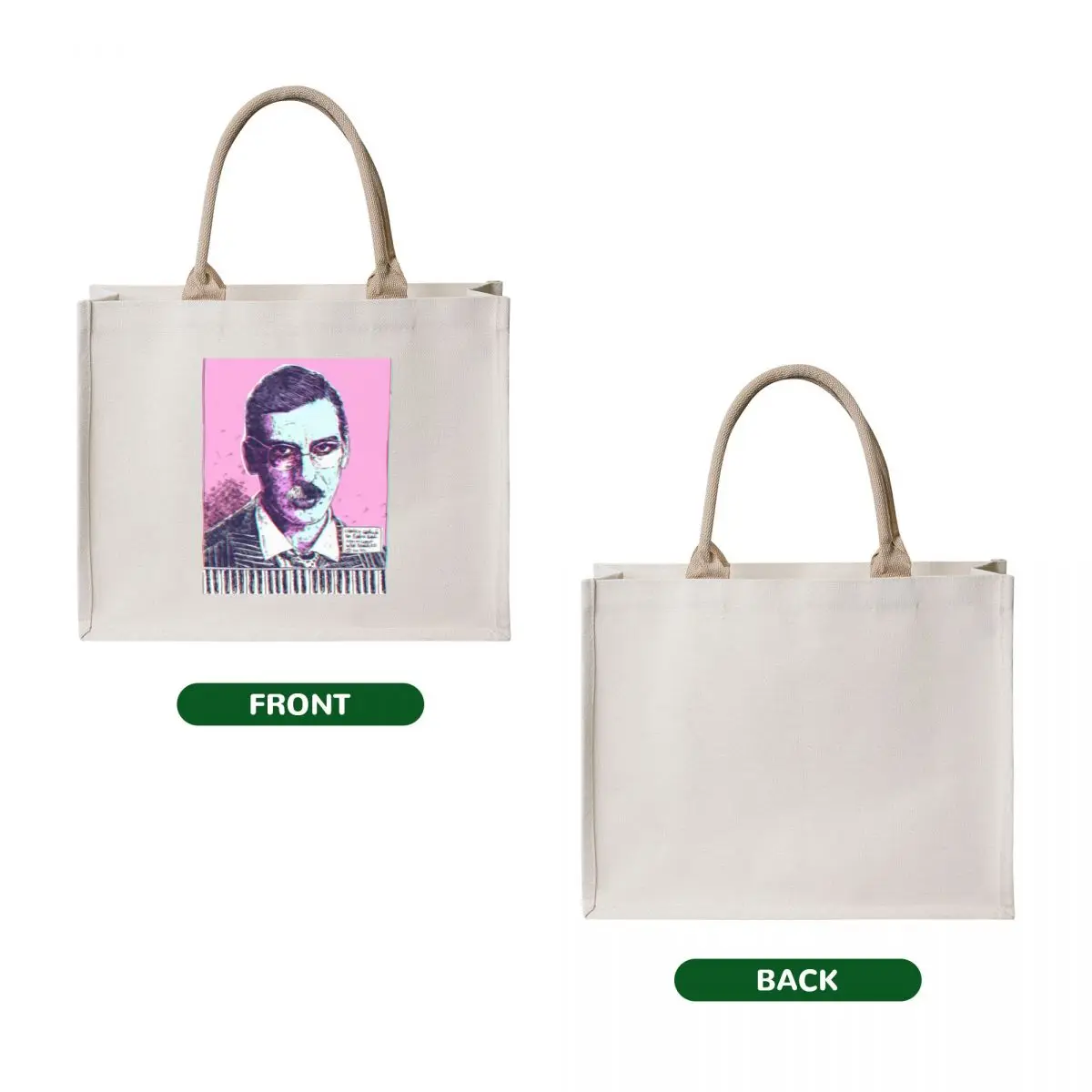 Charly Garcia, as dressed in Piano Bar Tote Bag tote bag university shopping cart bags shopping bag logo