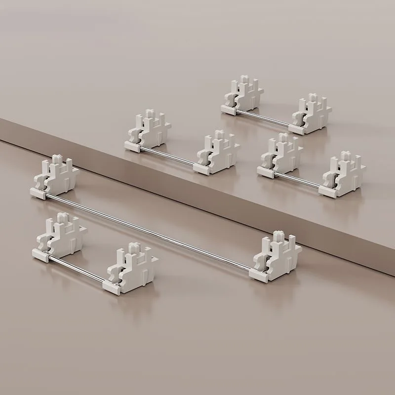 iTLY White Steel Plate Gold-Plated Stabilizers (Plate Mount)