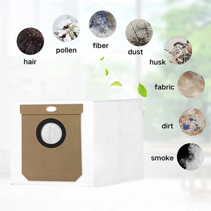 A83G-For Cecotec Conga 8490 Ultimate Ultra Power Replacement Parts Main Side Brush HEPA Filter Mop Cloth Dust Bag