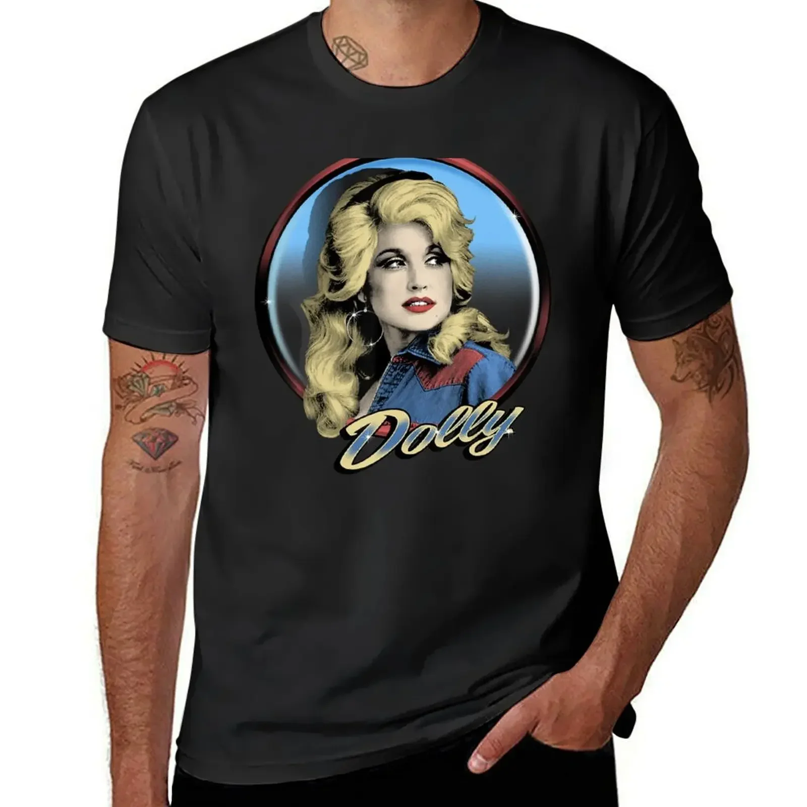 Dolly Parton Western T-Shirt blanks korean fashion oversized t shirts for men graphic