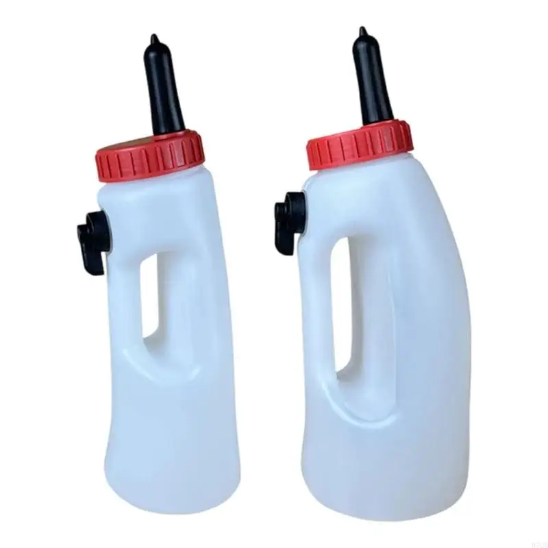 

97QD Бутылочка для кормления телят с удобной ручкой, удобный инструмент для ухода за телятами