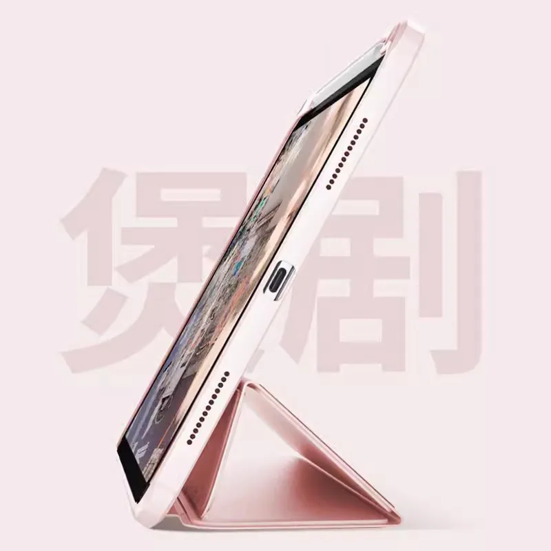 Capa Anti-Bending Transparente para iPad, Pro 13, 7th, Pro 11, 5th, Air, 11, 6, 13, 5, 4, 3, Pro 2, 1, 10th, 10,9, 10,2, 9o, 9,7, mini 6, Pro12.9