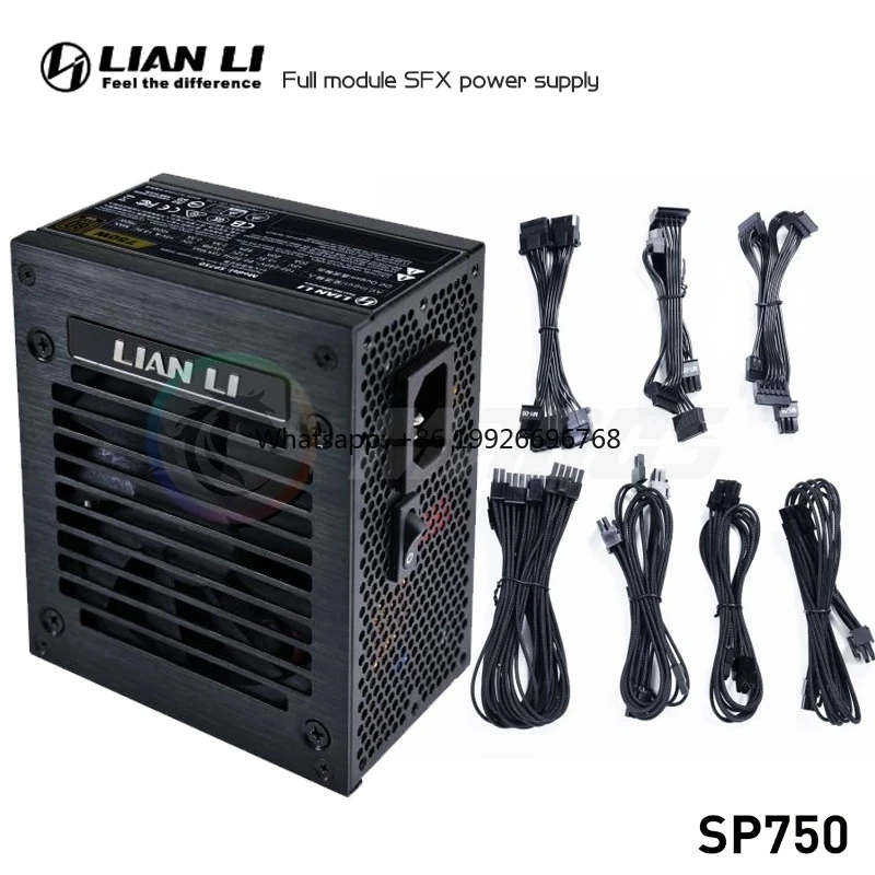 

LIAN LI PSU 750 Вт SFX Блок питания для компьютера ITX Power Black 80 PLUS GOLD 91% Эффективность Полностью игровой модульный завод