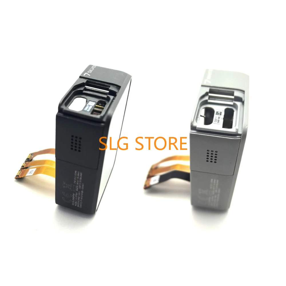 

100% Оригинальный сенсорный ЖК-дисплей для GoPro Hero 7 (серебристый/белый) с задней рамкой и корпусом для ремонта камеры