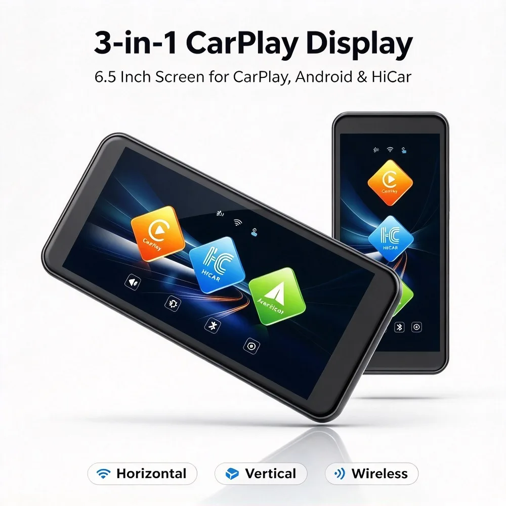 carplay-sans-fil-ecran-de-voiture-de-65-pouces-android-auto-3-en-1-ecran-tactile-hicar-navigation-gps-affichage-rotatif-en-mode-paysage-et-portrait