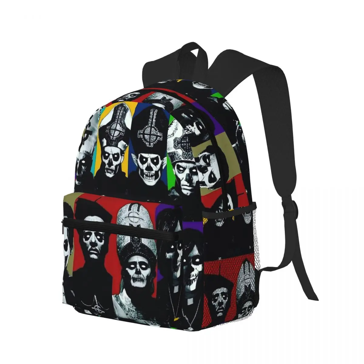 

Призрак Б.К. Студенческий рюкзак Band, школьная сумка, походный дорожный рюкзак для мужчин и женщин, сумки на плечо