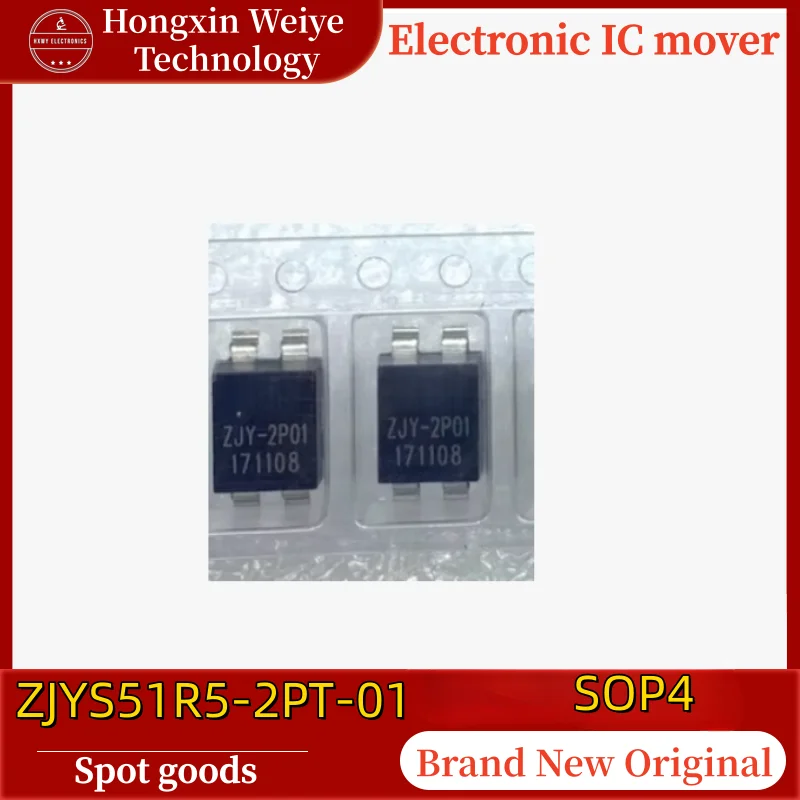 

(10/50 pieces) ZJYS51R5-2PT-01 ZJY-2P01 SOP4 Common Mode Filter 100MHz Inductor Original In Stock Fast Shipping