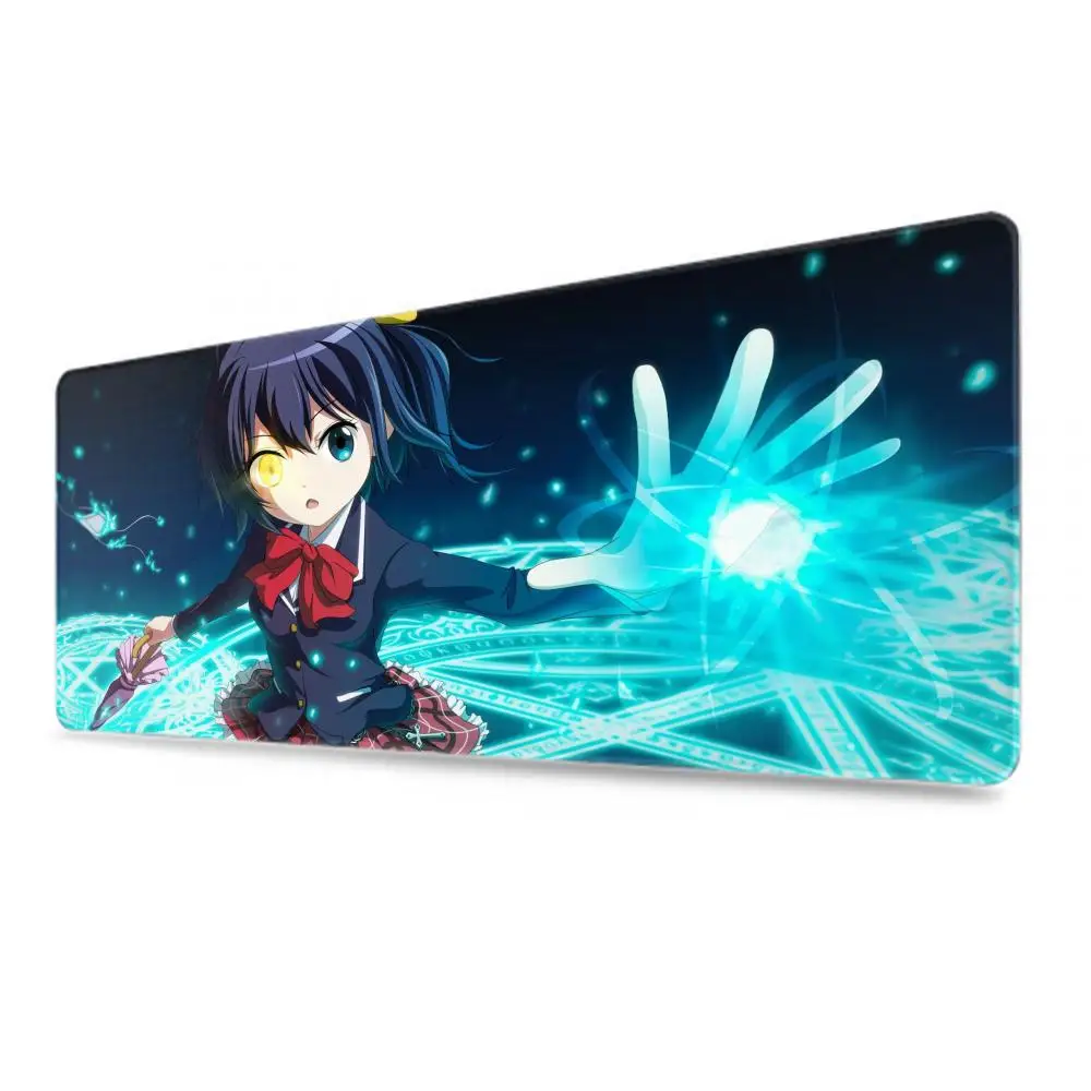 Takanashi Rikka Anime Mousepad Large Gaming Mouse Pad LockEdge Thickened Computer Keyboard Table Desk Mat