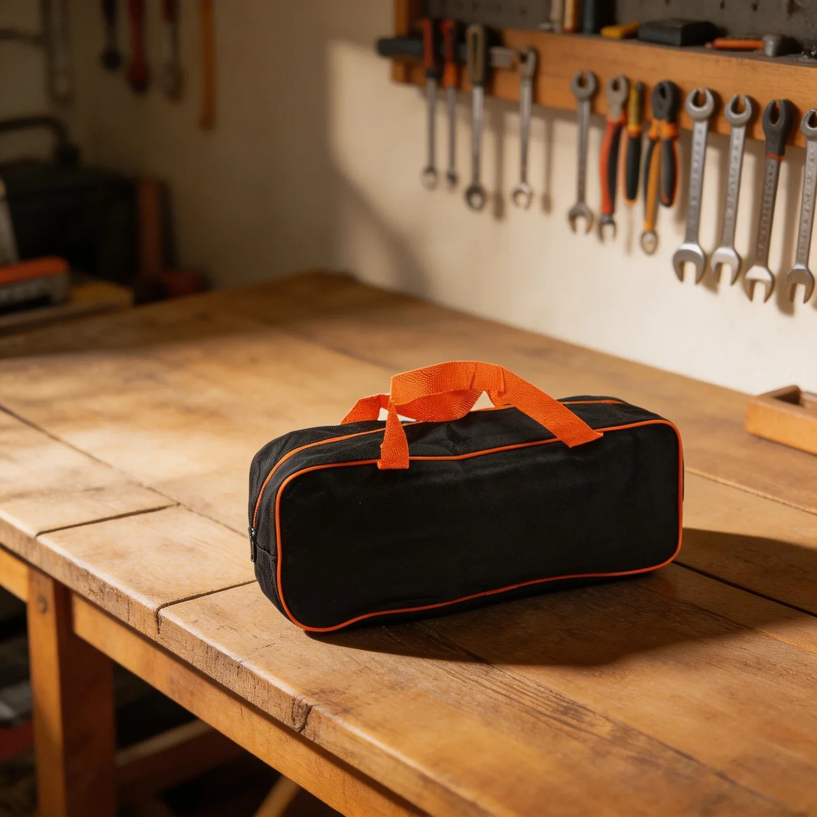 Portable Tool-Bag For Vacuum Cleaner With Chain Closure Wear Resistant Storage Case For Home-Car Organization