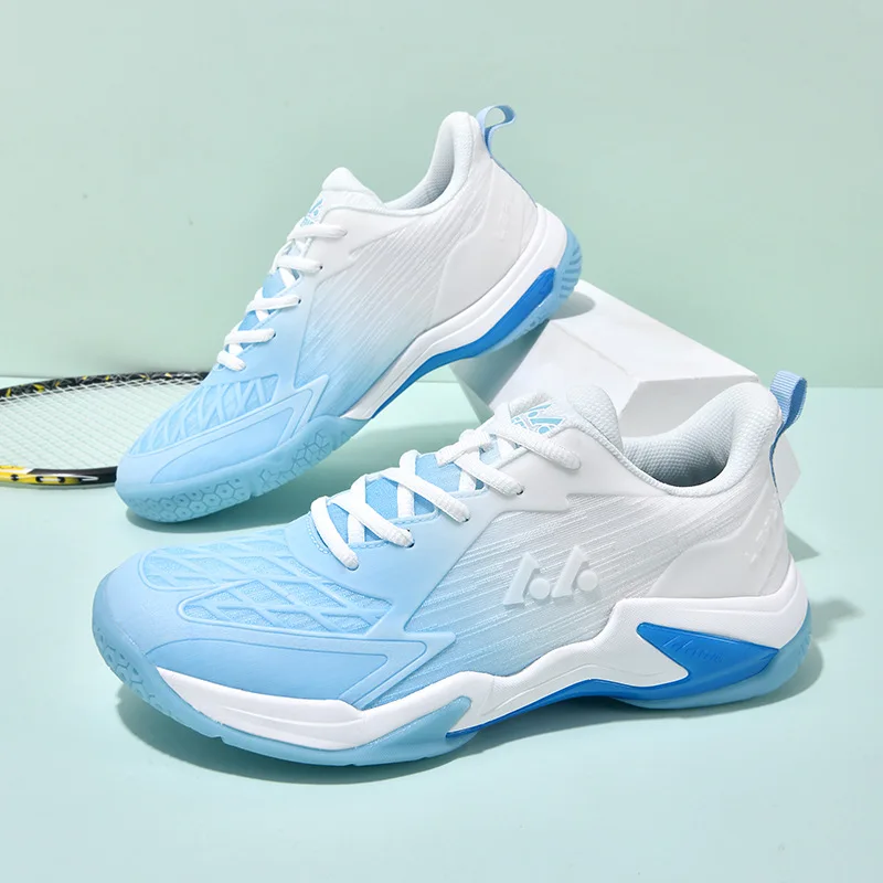 LEFUS Professional Badminton Shoes Non-slip Cushioning Sports Shoes Carbon Plate Support Competition Shoes for Men and Women