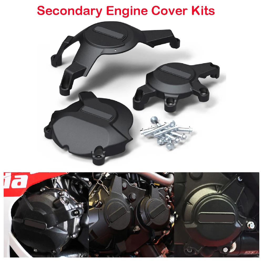 

Fits for Honda CBR 1000RR ABS CBR1000RR Fireblade 2009 2010 2011 2012 2013 2014 2015 2016 Motorcycle Secondary Engine Cover Set