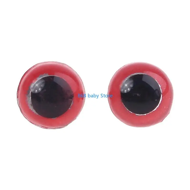 

29EE 50pcs/set for Triangle Nose Round Safety Eyes with Washers for Bear Puppet Dolls