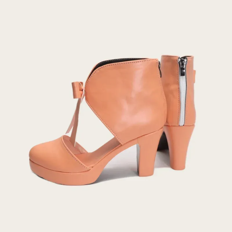 أحذية أنيمي MahoAku Mimori Byakuya التأثيرية الجديدة للفتاة السحرية والملازم الشرير المستخدمة لتكون أحذية Archenemies