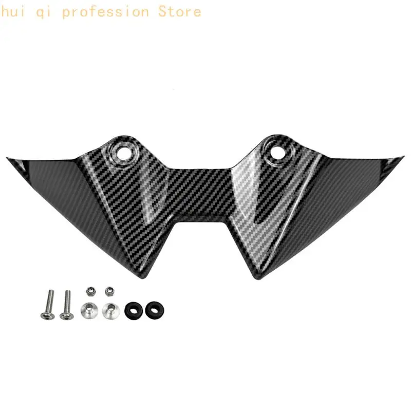 Angular Motorcycle Front Trim Deflector Panel with Hardware for Z500 2024-2026 Lower Fairing Trim Accessory H8WE