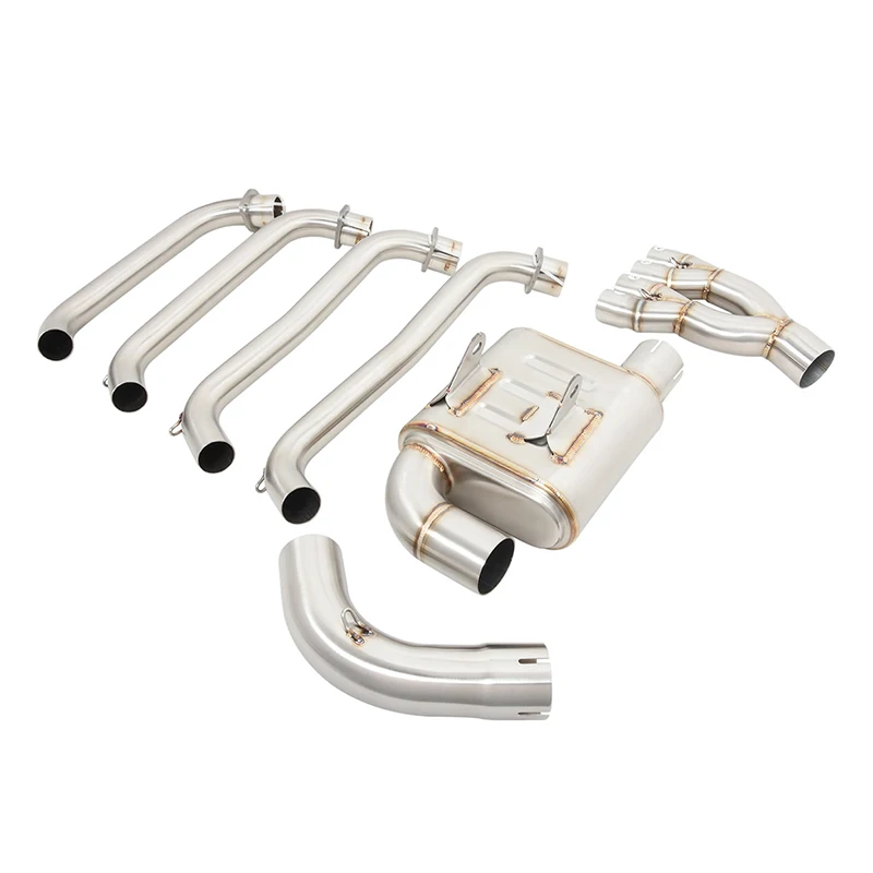 Slip On For Honda CBR650 CB650R CB650F CBR650F CBR 650 2014 - 2023 Years Motorcycle Exhaust System Escape Front Middle Link Pipe