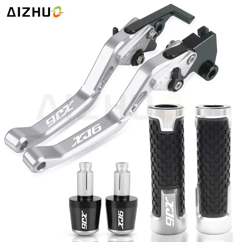 Motorcycle Brake Clutch Levers For Yamaha XJ6N XJ6 DIVERSION XJ6 N XJ6 DIVERSION 2009-2015 Accessories Handlebar Hand Grips Ends