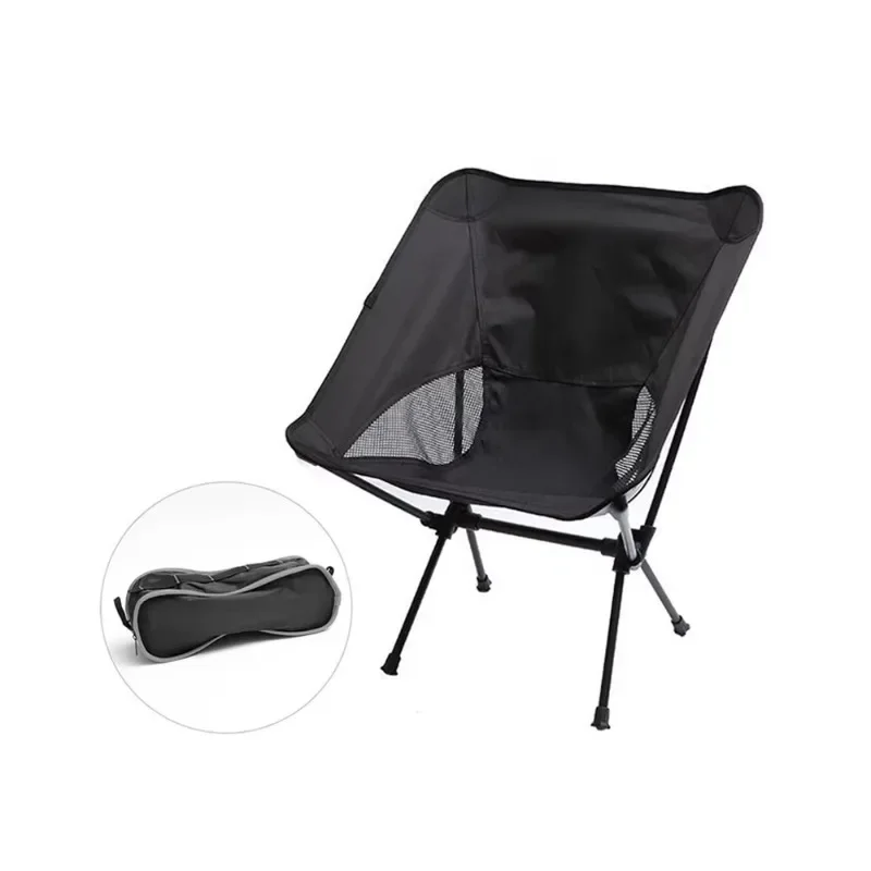 Adult Outdoor Travel and Hiking Ultra Light Folding Compact Aluminum Backpack Chair