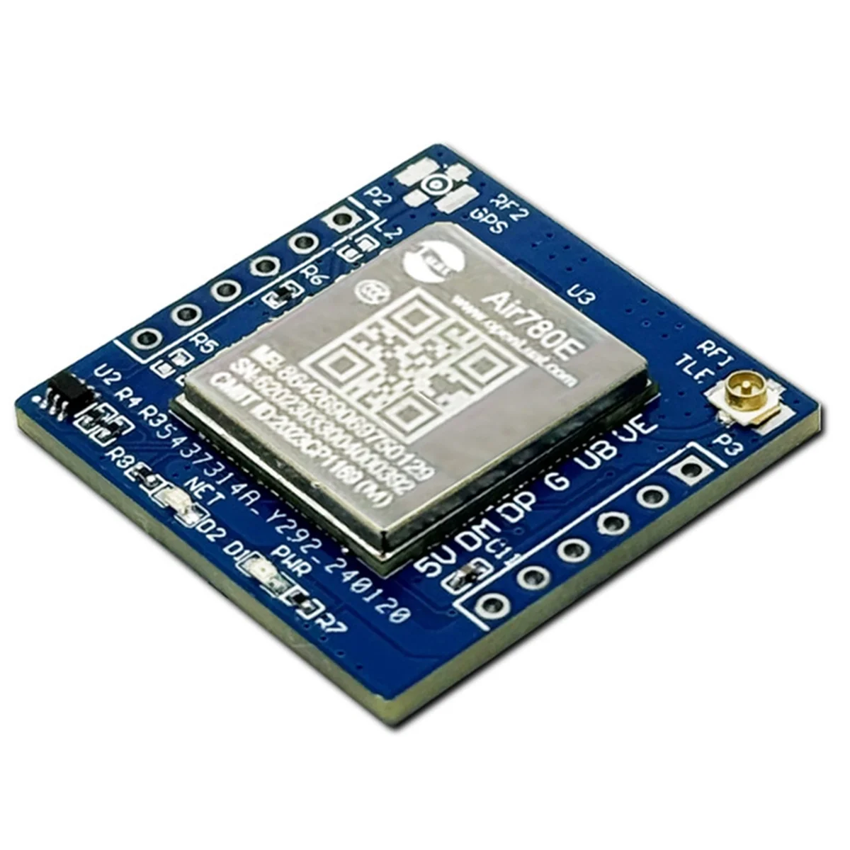 A93P 4G Module Luat Air780E Volledige Netcom Module Mini IoT Seriële Communicatie Datatransmissie DTU Multifunctionele Module