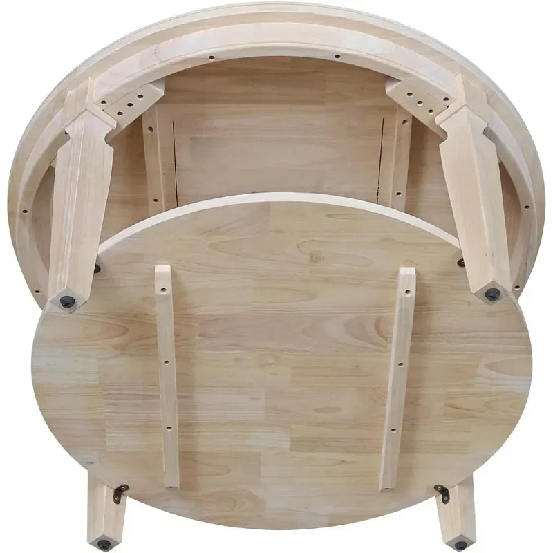 Round Unfinished Coffee Table for residential use only