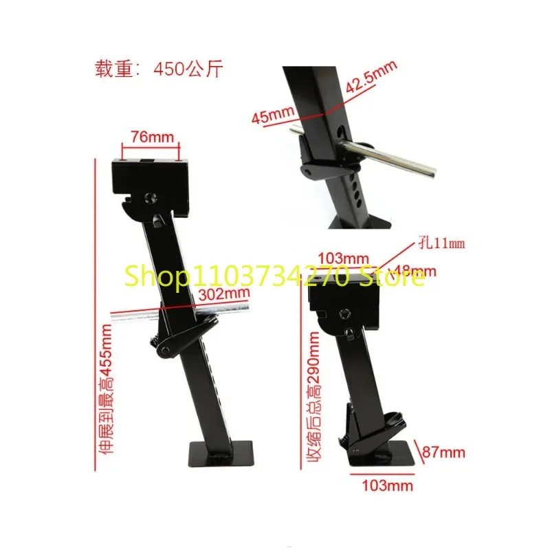 Trailer RV Accessories Hand Jack Parking Support Frame Manual Mechanical Lifting Outrigger Handle