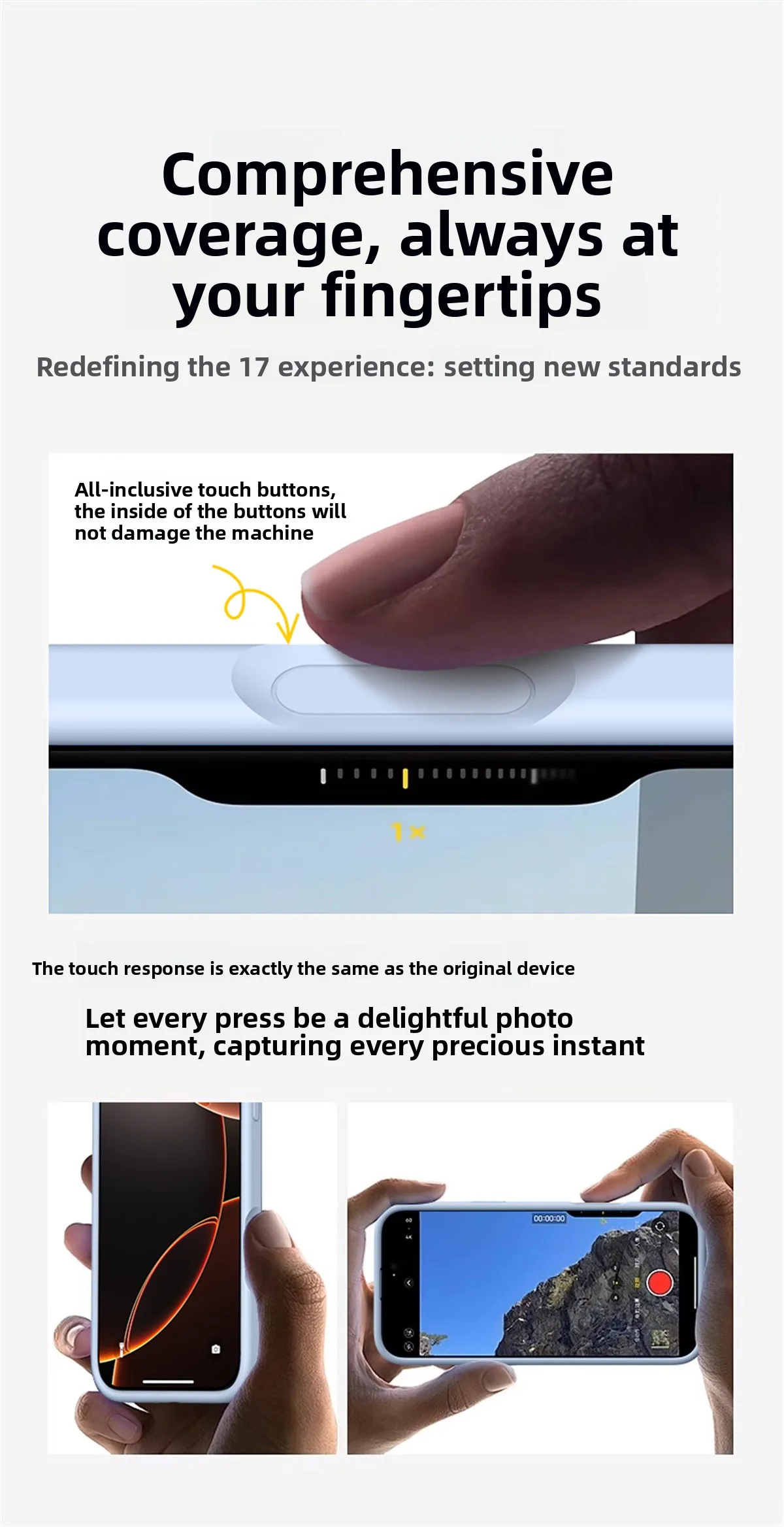Flüssig-Silikon-Handyhülle für iPhone 18 17 Pro Max Weiche Schutzhülle für iPhone 16E 16 15 14 13 Pro Max Stoßfeste Hülle – Detail 2