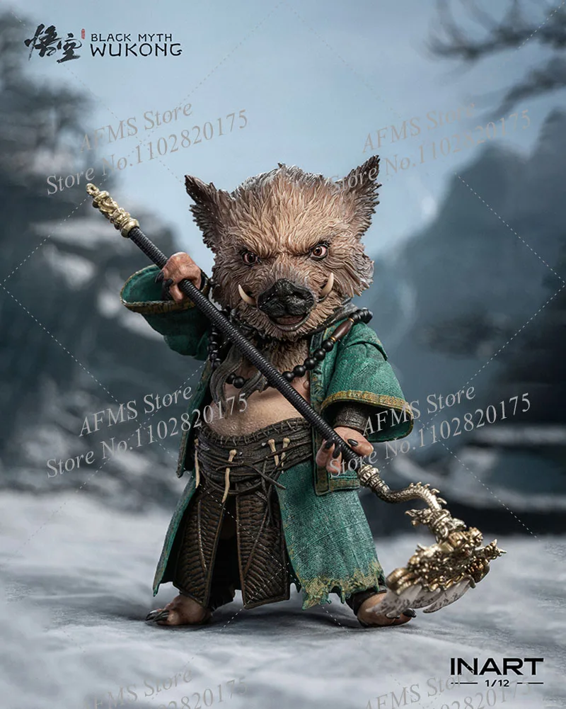 

INART MAG G0001 1/12 Scale Collectible Figure Zhu Bajie Black Myth Game Marshal Tian Peng‌ 6" Men Soldier Action Figure Model