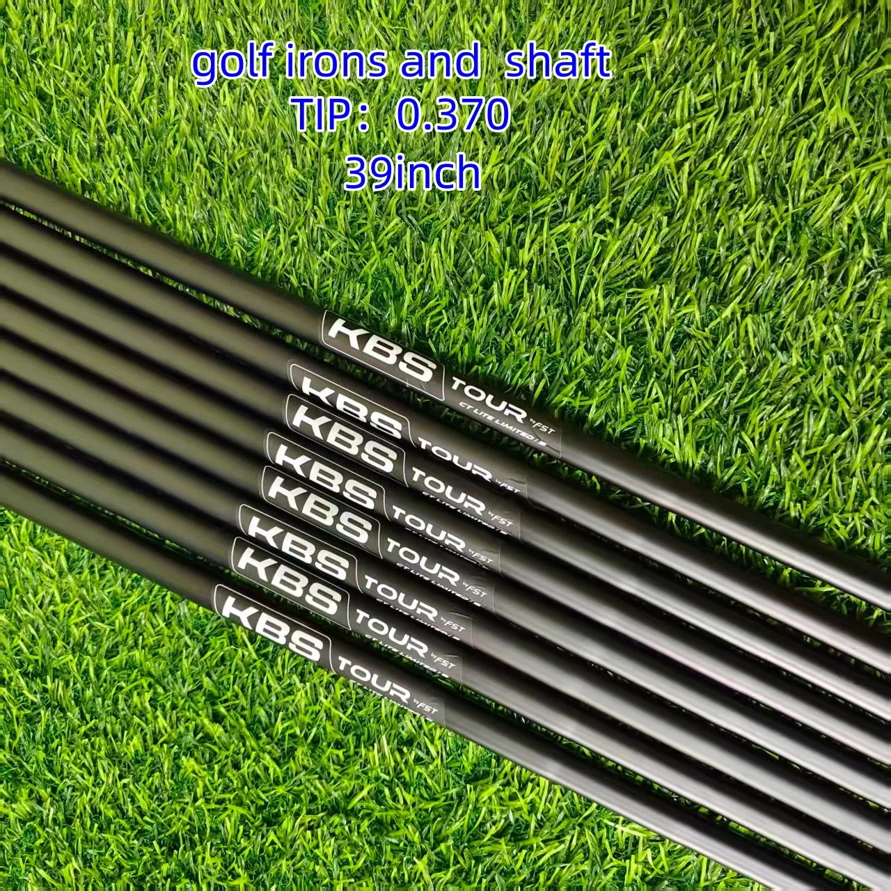 

golf irons shaft 10pcs KBS High Forgiveness & Easy Launch for irons 0.370 Tip | 39 Inches | , Experience superior stability