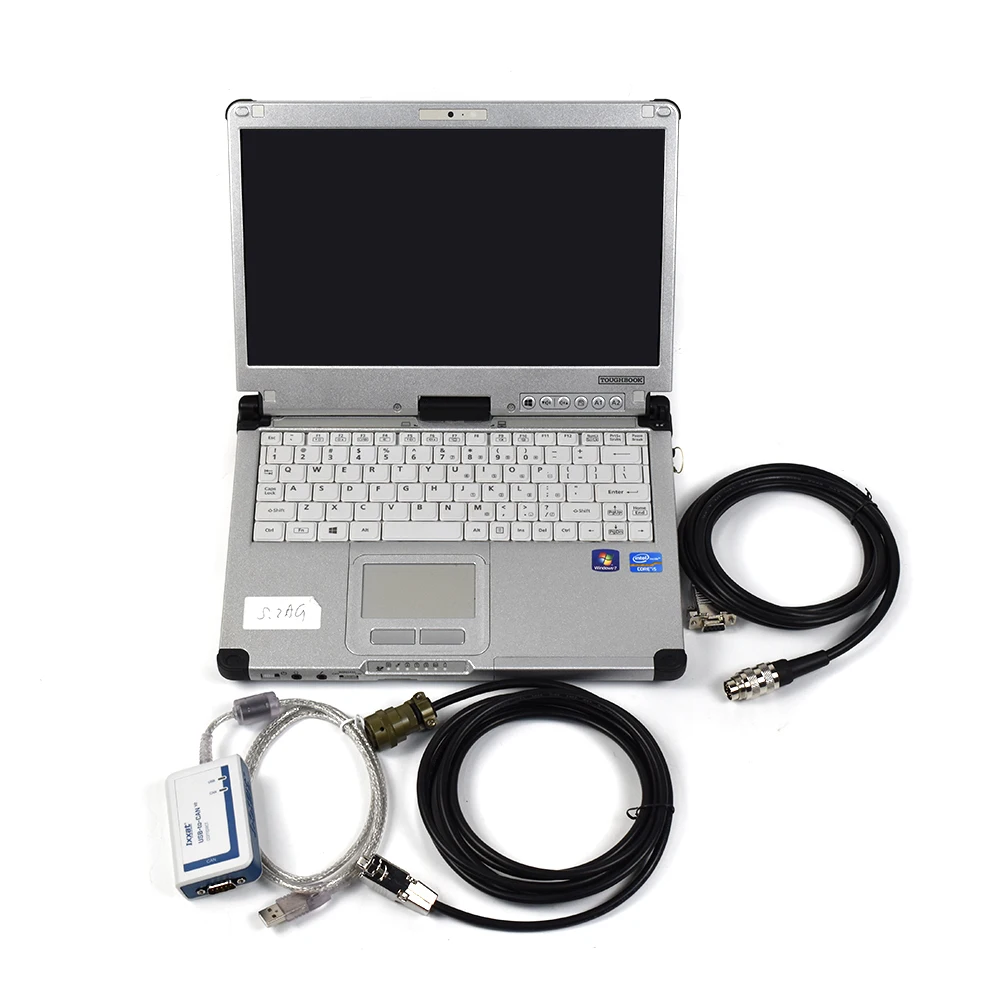 CF C2 Laptop for Setting Parameters of MTU USB To CAN V2 COMPACT IXXAT MTU DiaSys+ADEC MDEC Controller