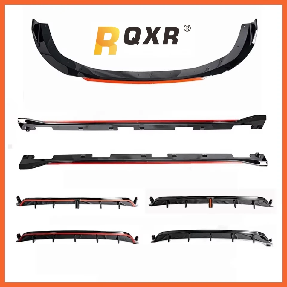 

Front Shovel Side Skirts Rear Lip with Lamp for ZEEKR 001 2021-2025 Modified New Style Black Red Body Kit Car Accessories