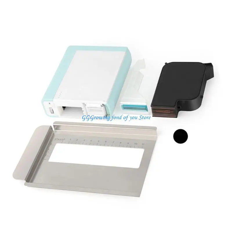 H9EB طابعة نفث الحبر المحمولة للأغذية المتوافقة مع تقنية والحلوى الزخرفية القابلة لإعادة الاستخدام #2