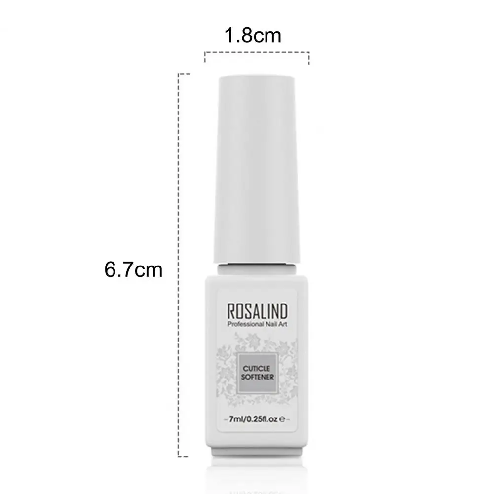 7ml Nail Softener Liquid Healthy Liquid Nail Softener Oil Softener Exfoliator Oil Cuticle Remover Tool for Female